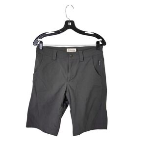 Flylow Men's Hot Tub 11.5" Short Shadow Gray Sz 30‎ Activewear